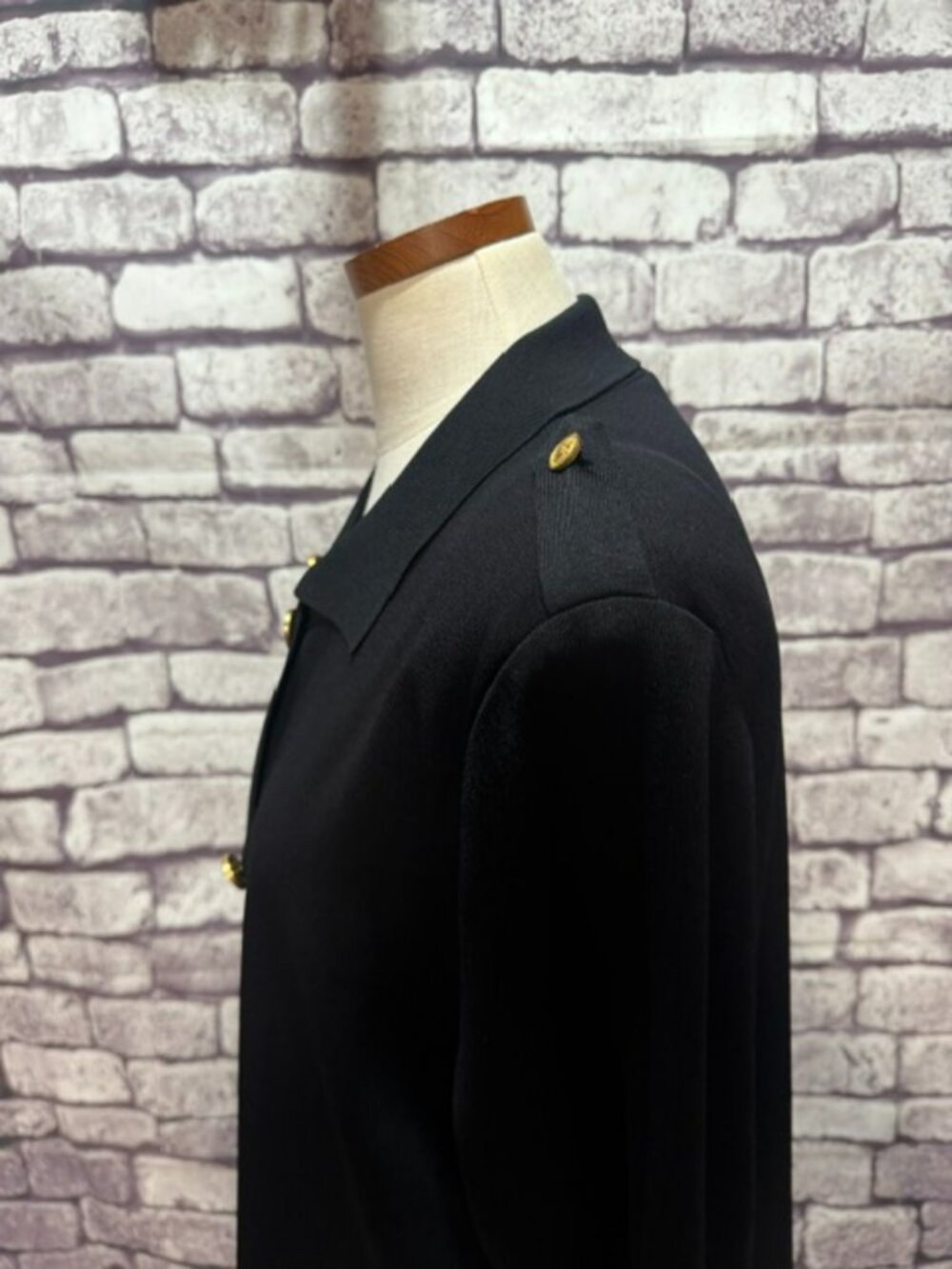 Misook Black Double Breasted Long Sleeve Jacket Size 2X - Picture 4 of 8